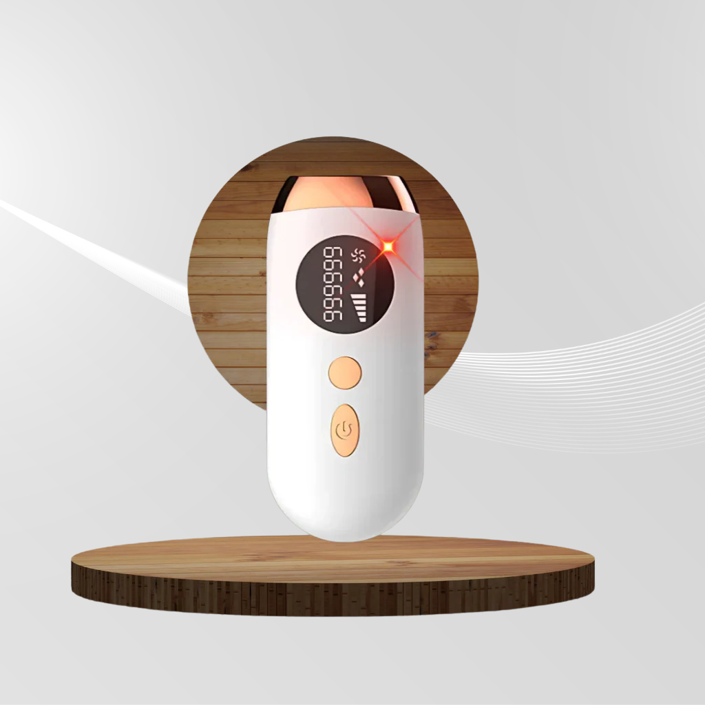 Compact IPL Laser Hair Removal Device – 999,999 Flashes, 5 Energy Levels, Painless Full-Body Treatment