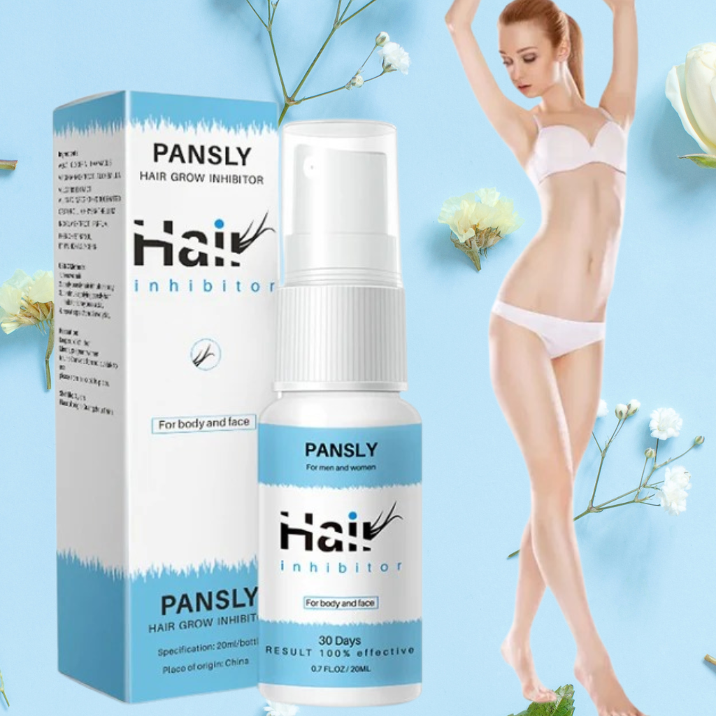 Pansly Permanent Hair Growth Inhibitor Spray (30ml packs) – Natural, Painless Solution for Long‑Lasting Smooth Skin
