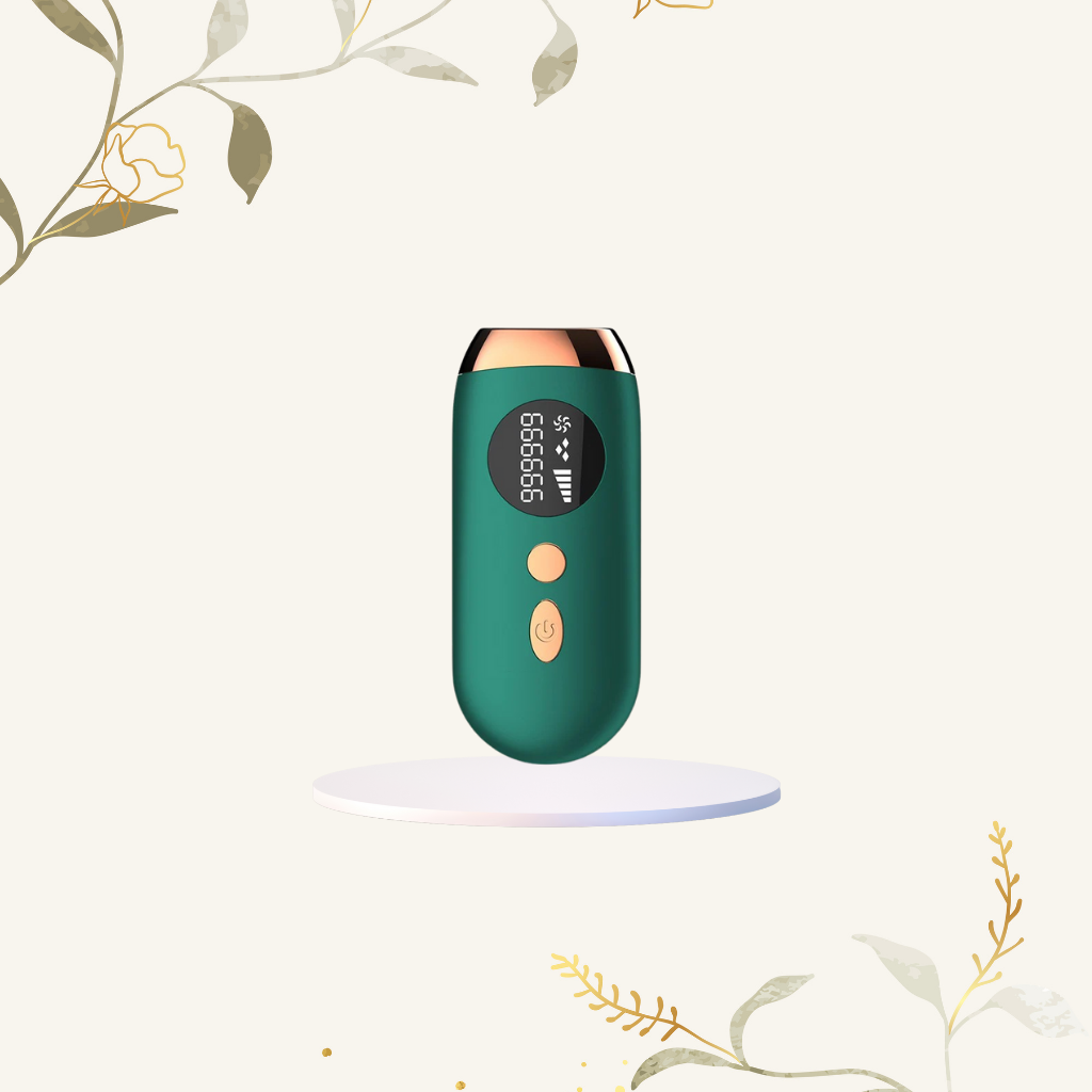 Compact IPL Laser Hair Removal Device – 999,999 Flashes, 5 Energy Levels, Painless Full-Body Treatment