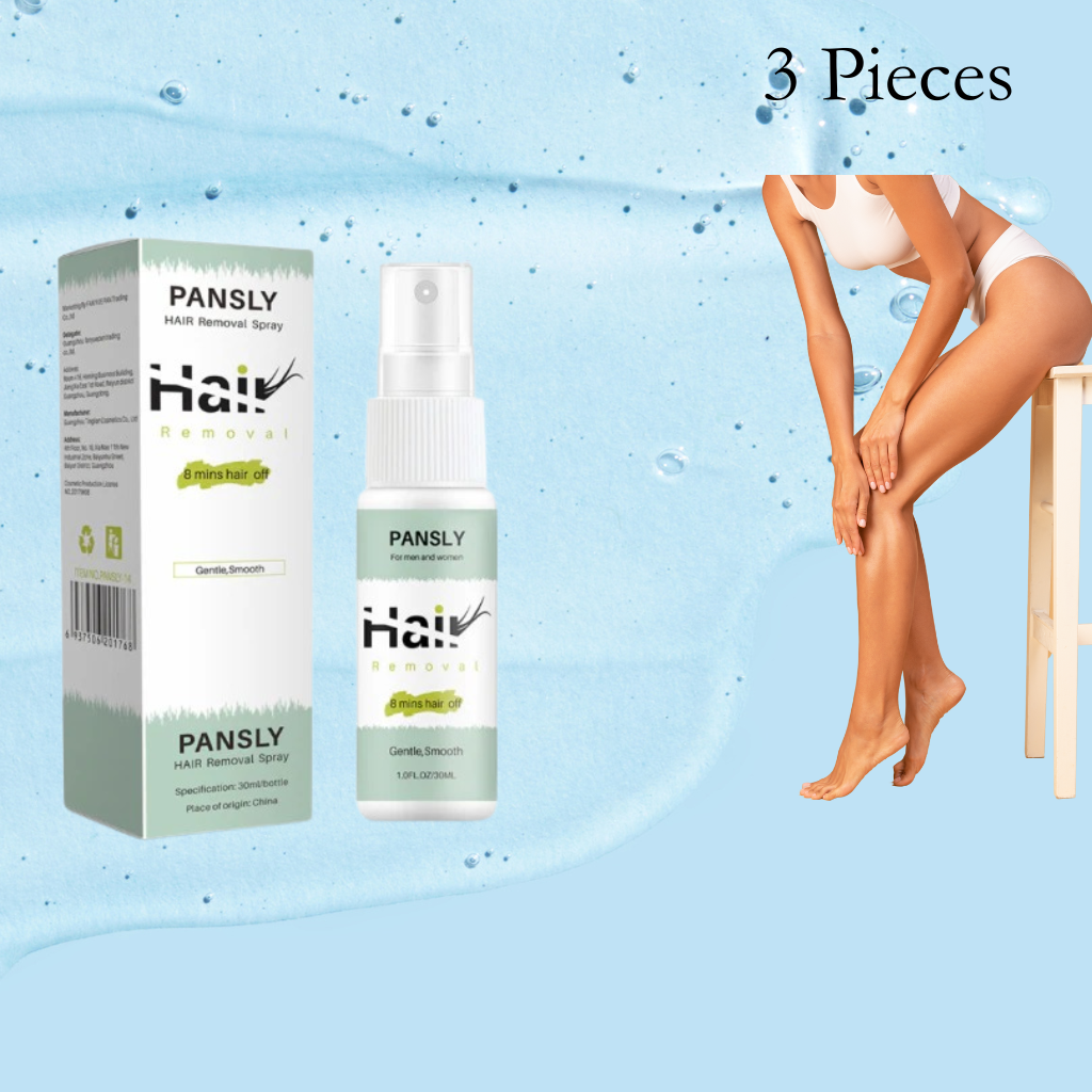 Pansly Permanent Hair Growth Inhibitor Spray (30ml packs) – Natural, Painless Solution for Long‑Lasting Smooth Skin