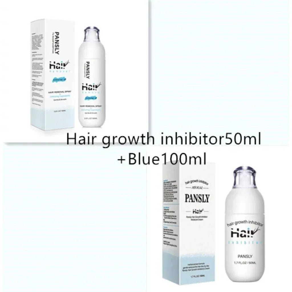 Pansly Permanent Hair Growth Inhibitor Spray (30ml packs) – Natural, Painless Solution for Long‑Lasting Smooth Skin - SMOOVELUXE