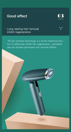 Folding IPL Pulse Hair Removal Device – Salon‑Grade At‑Home Laser for Face, Bikini & Body | Ergonomic, Multi‑Voltage Design