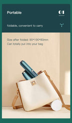 Folding IPL Pulse Hair Removal Device – Salon‑Grade At‑Home Laser for Face, Bikini & Body | Ergonomic, Multi‑Voltage Design