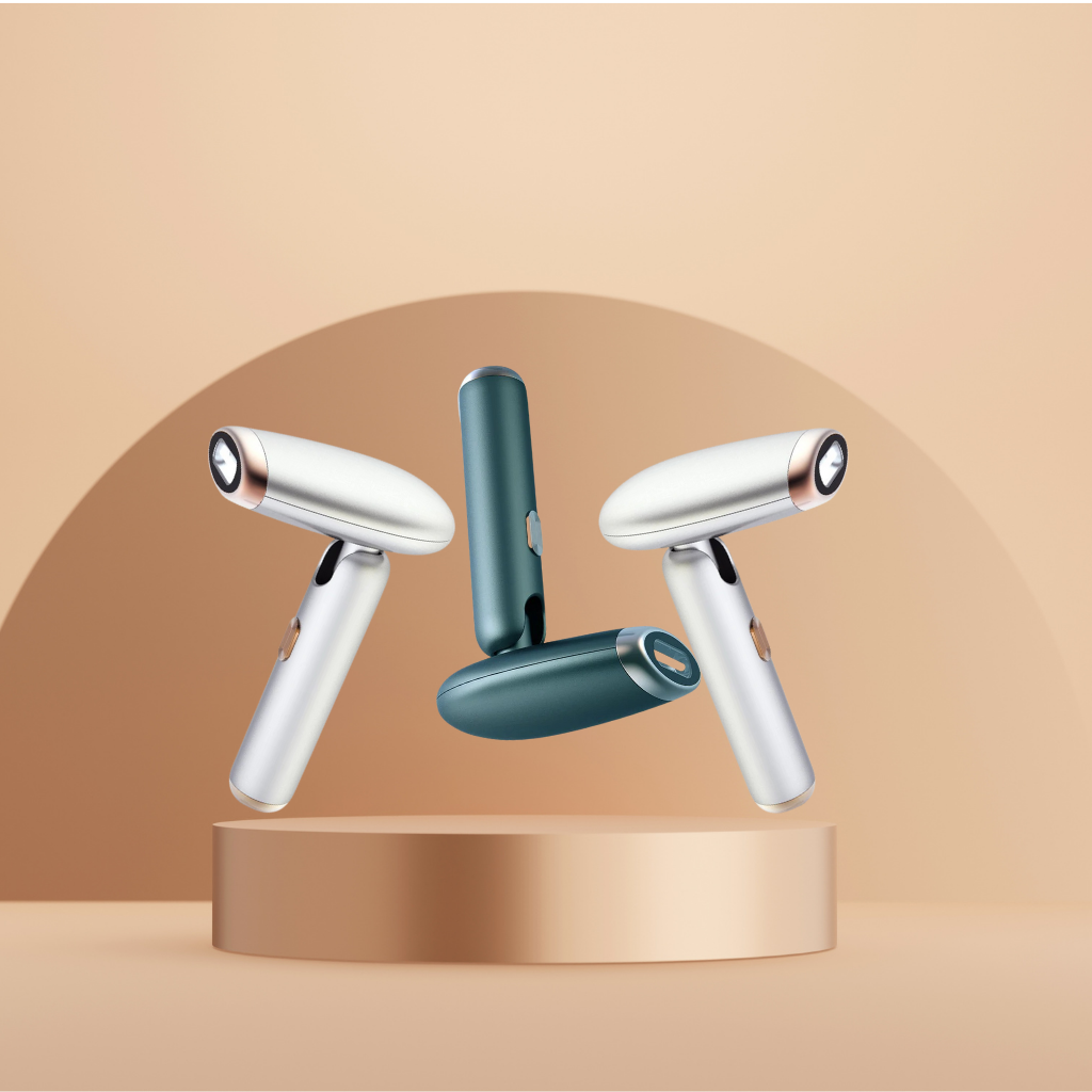 Folding IPL Pulse Hair Removal Device – Salon‑Grade At‑Home Laser for Face, Bikini & Body | Ergonomic, Multi‑Voltage Design
