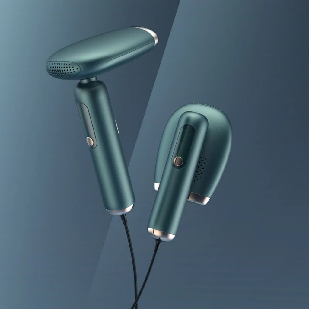 Folding IPL Pulse Hair Removal Device – Salon‑Grade At‑Home Laser for Face, Bikini & Body | Ergonomic, Multi‑Voltage Design