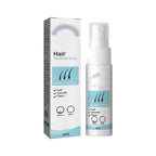 Unisex Hair removal spray bottle and packaging on a white background