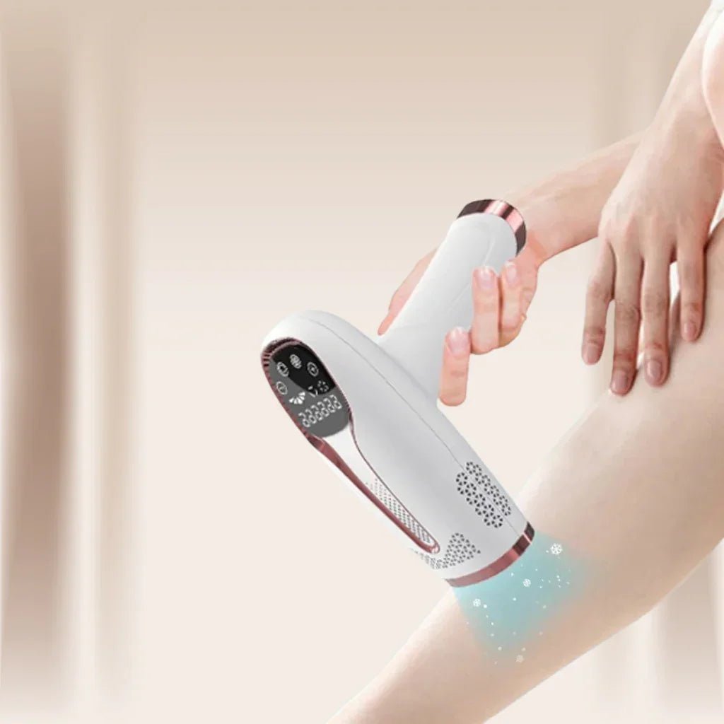 Premium OPT IPL Laser Hair Removal Device | Painless, Medical‑Grade, Touchscreen, Whole Body Hair Reduction - SMOOVELUXE