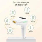 Luxe IPL Laser Hair Removal Device – 900,000 Flashes | Painless Electric Epilator for Face, Body, Bikini & Legs - SMOOVELUXE