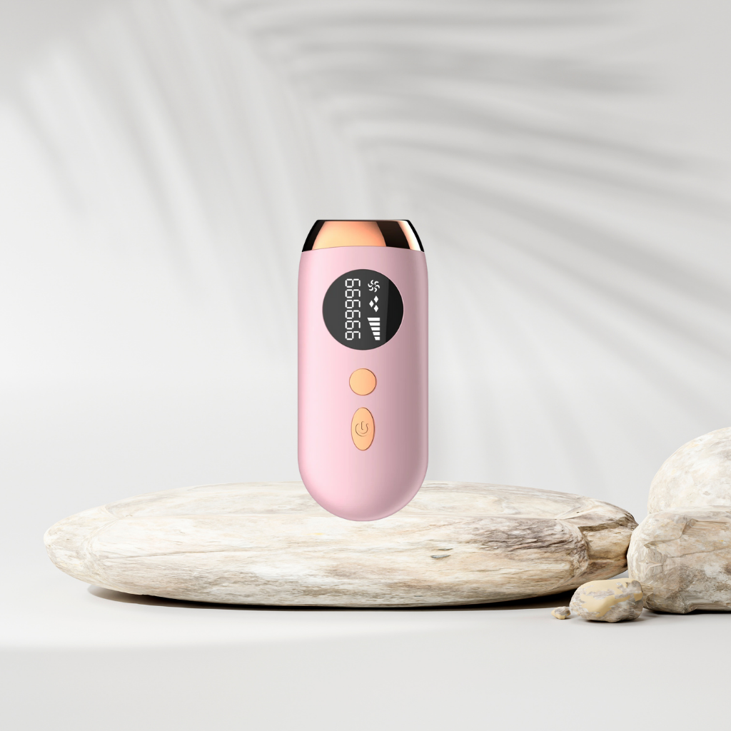 Compact IPL Laser Hair Removal Device – 999,999 Flashes, 5 Energy Levels, Painless Full-Body Treatment