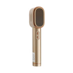Gold IPL Hair reduction device with a screen on a white background