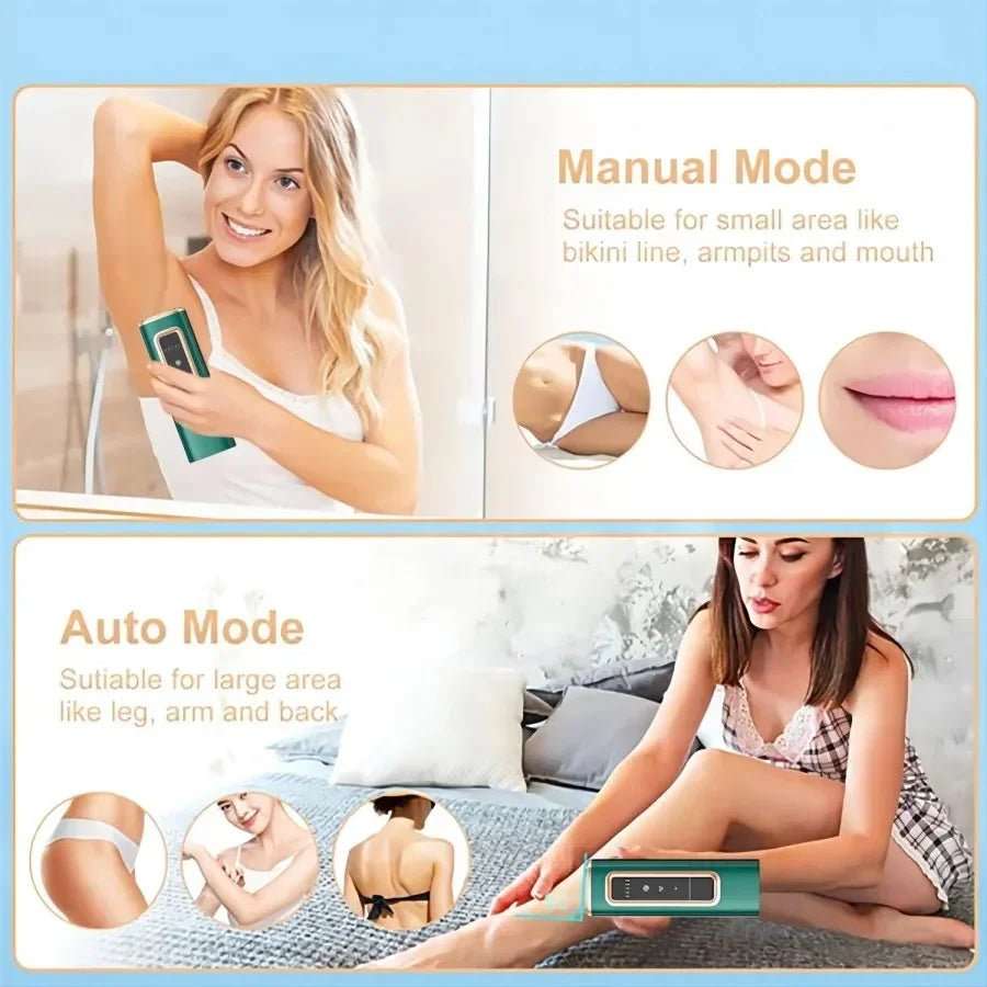 FY‑507AG Professional IPL Hair Removal Device with Ice‑Cooling | Painless, Permanent Hair Reduction System for Smooth Skin - SMOOVELUXE
