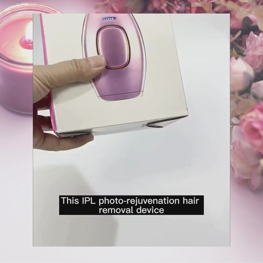 Premium Laser Hair Removal Device for Women & Men – Painless IPL Epilator | Whole Body Use, AC Electric, ABS Material